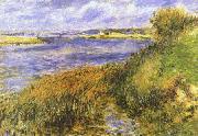 Banks of the Seine at Champrosay renoir